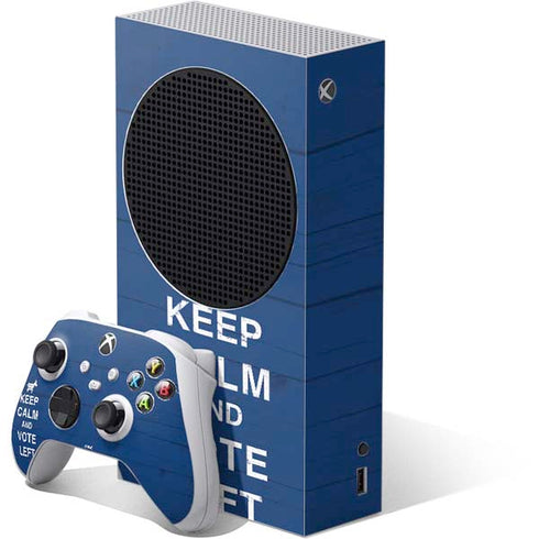 Keep Calm And Vote Left Xbox Series S Skins